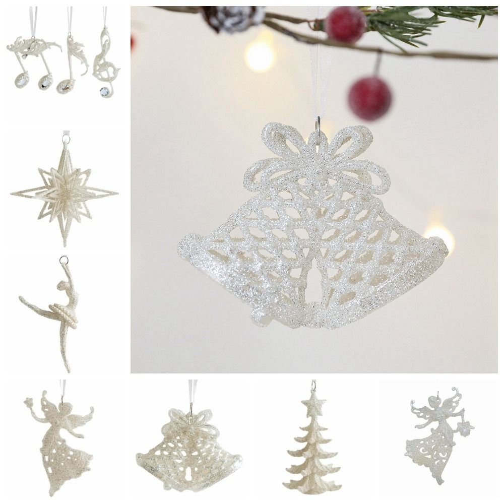 Art Craft Christmas Tree - Glitter Christmas Tree Ornament Plastic Art