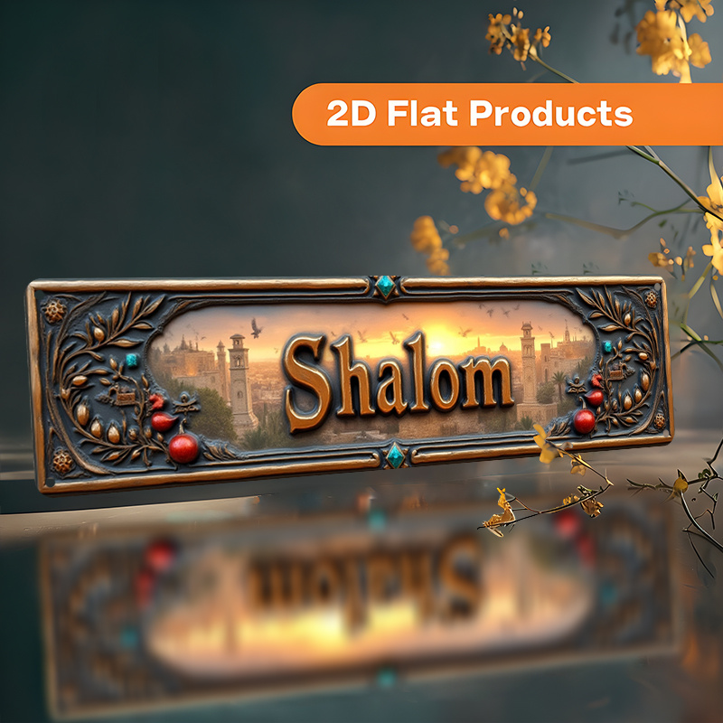 CIFBUY Vintage Shalom Hebrew A - Art & Craft Activities For Toddlers ulasan dan harga