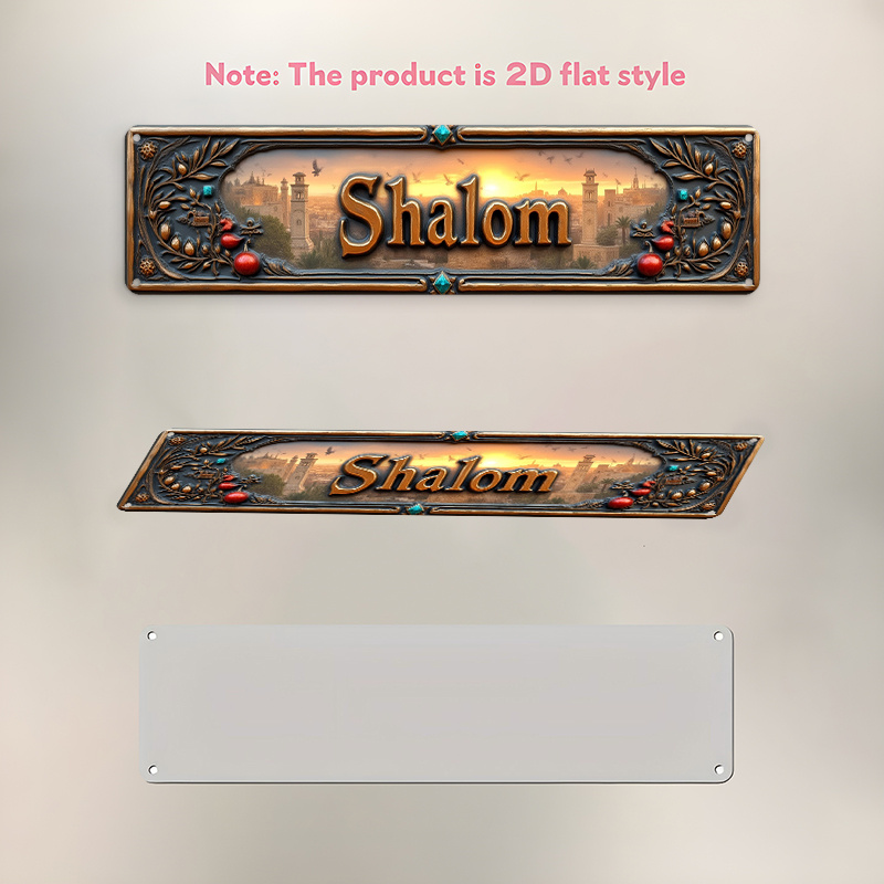 CIFBUY Vintage Shalom Hebrew A - Art & Craft Activities For Toddlers ulasan dan harga