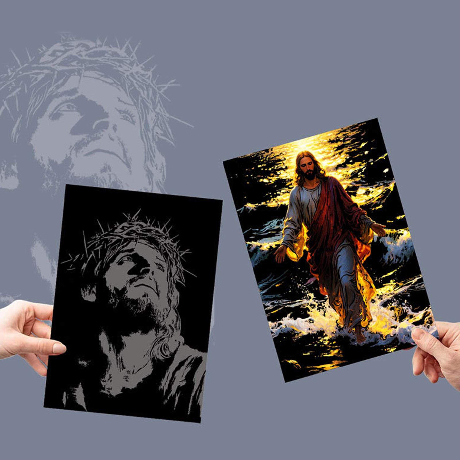 Scratch Book Jesus Scratch Pai - Art Craft Book ulasan dan harga