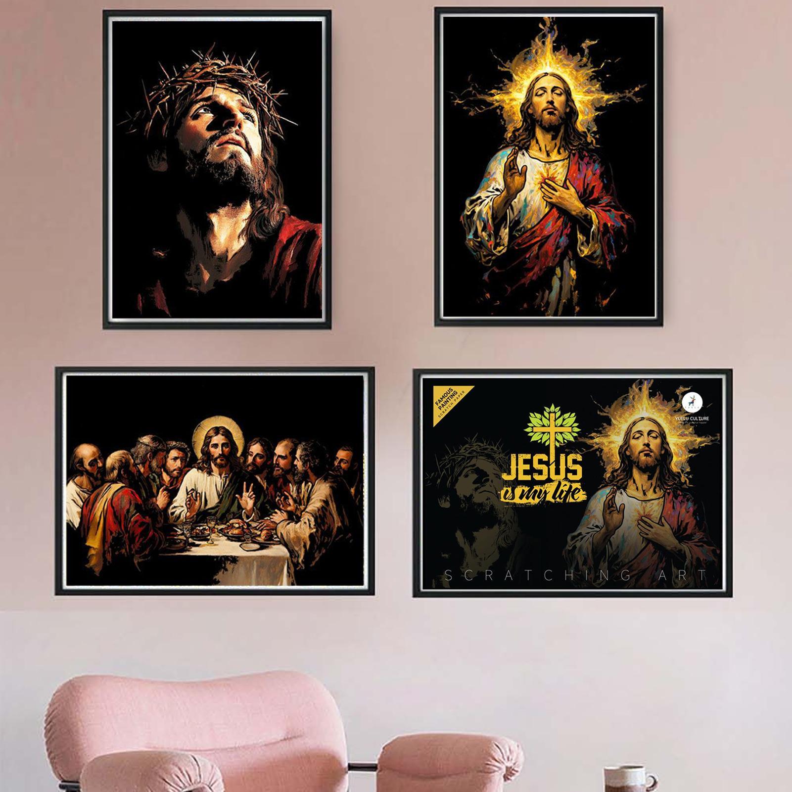 Scratch Book Jesus Scratch Pai - Art Craft Book ulasan dan harga
