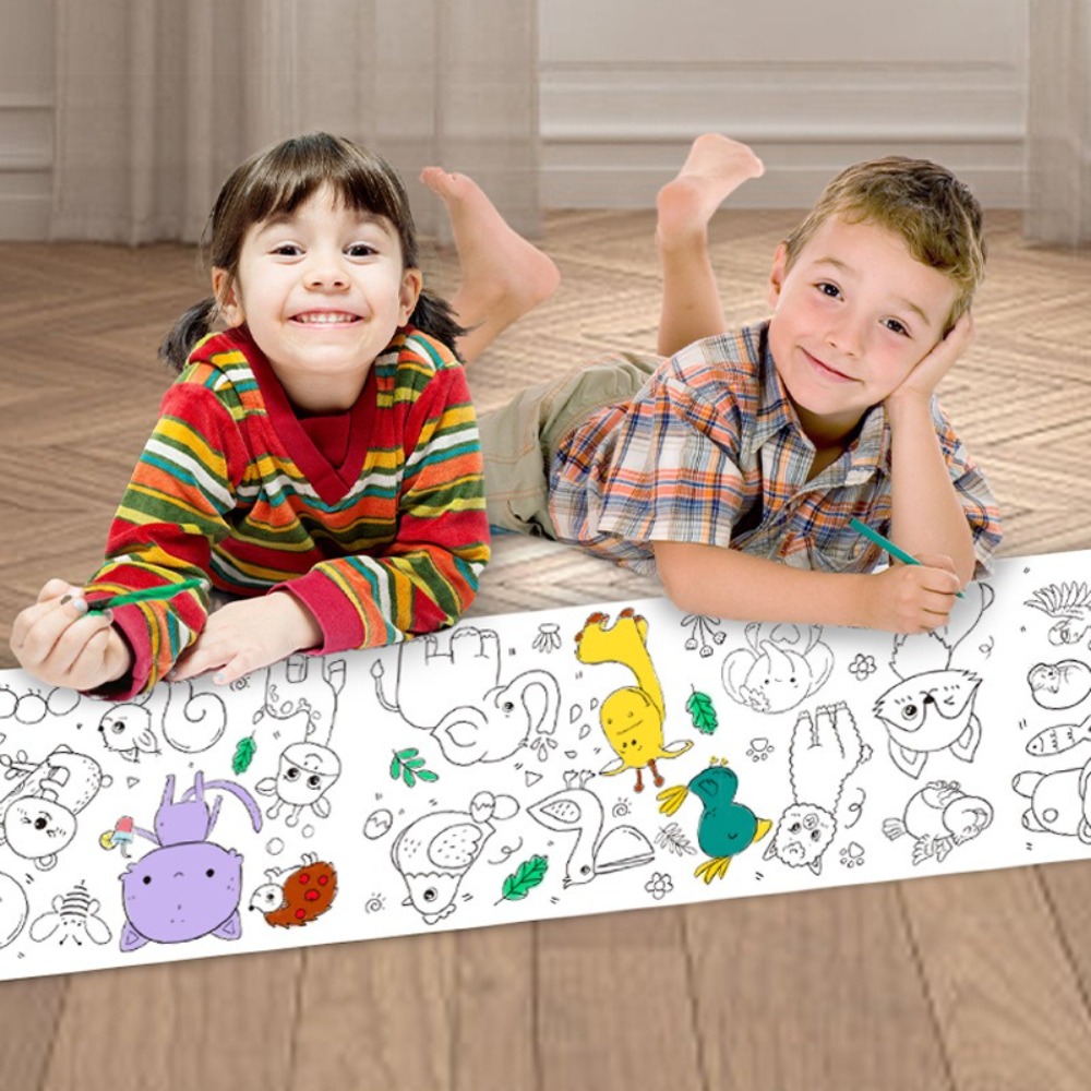 Fun 3m Painting Graffiti Scrol - Art Craft Book ulasan dan harga