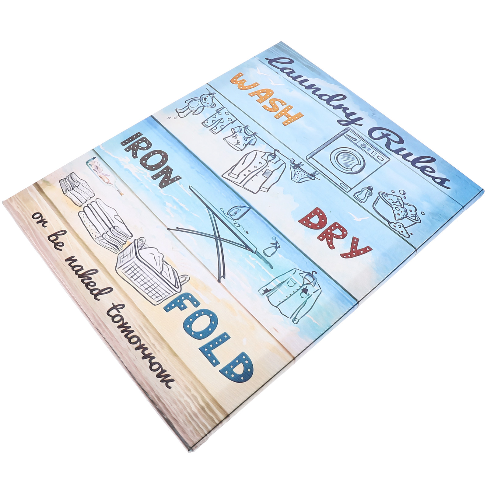 Laundry Rules Canvas Wall Art  - Art Craft Room Ideas ulasan dan harga