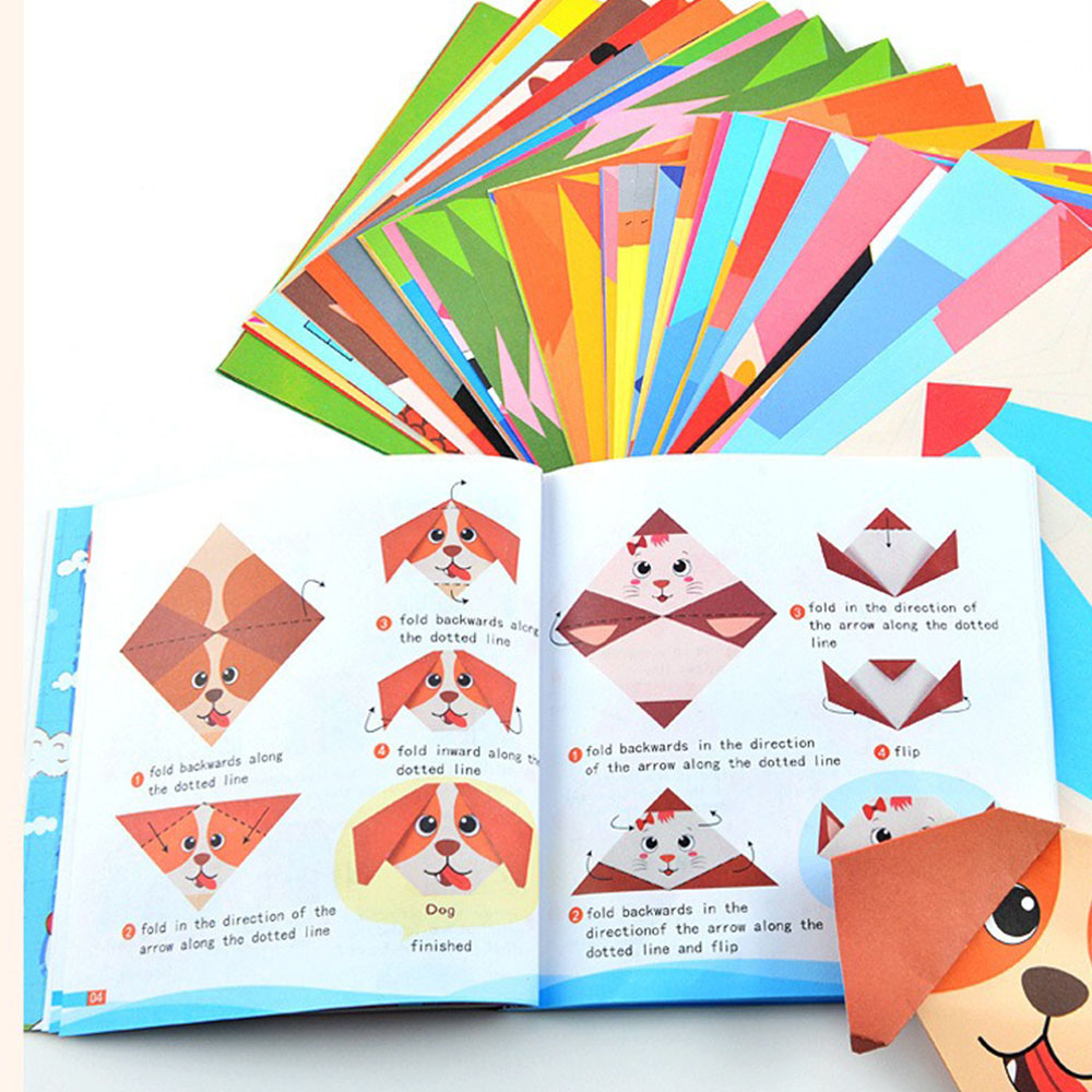 Origami Kit 30/108 Sheets Orig - Art Craft Book ulasan dan harga