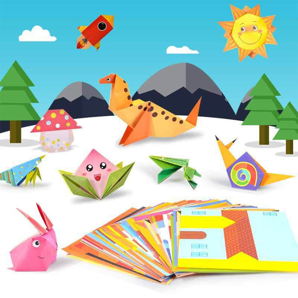 Origami Kit 30/108 Sheets Orig - Art Craft Book ulasan dan harga