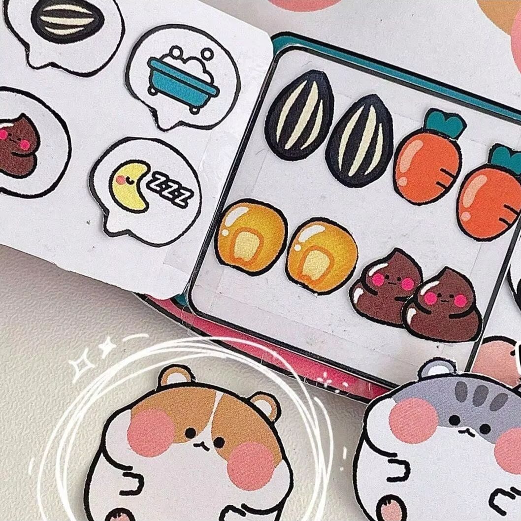 Hamster Keeper Theme DIY Quiet - Art Craft Book ulasan dan harga