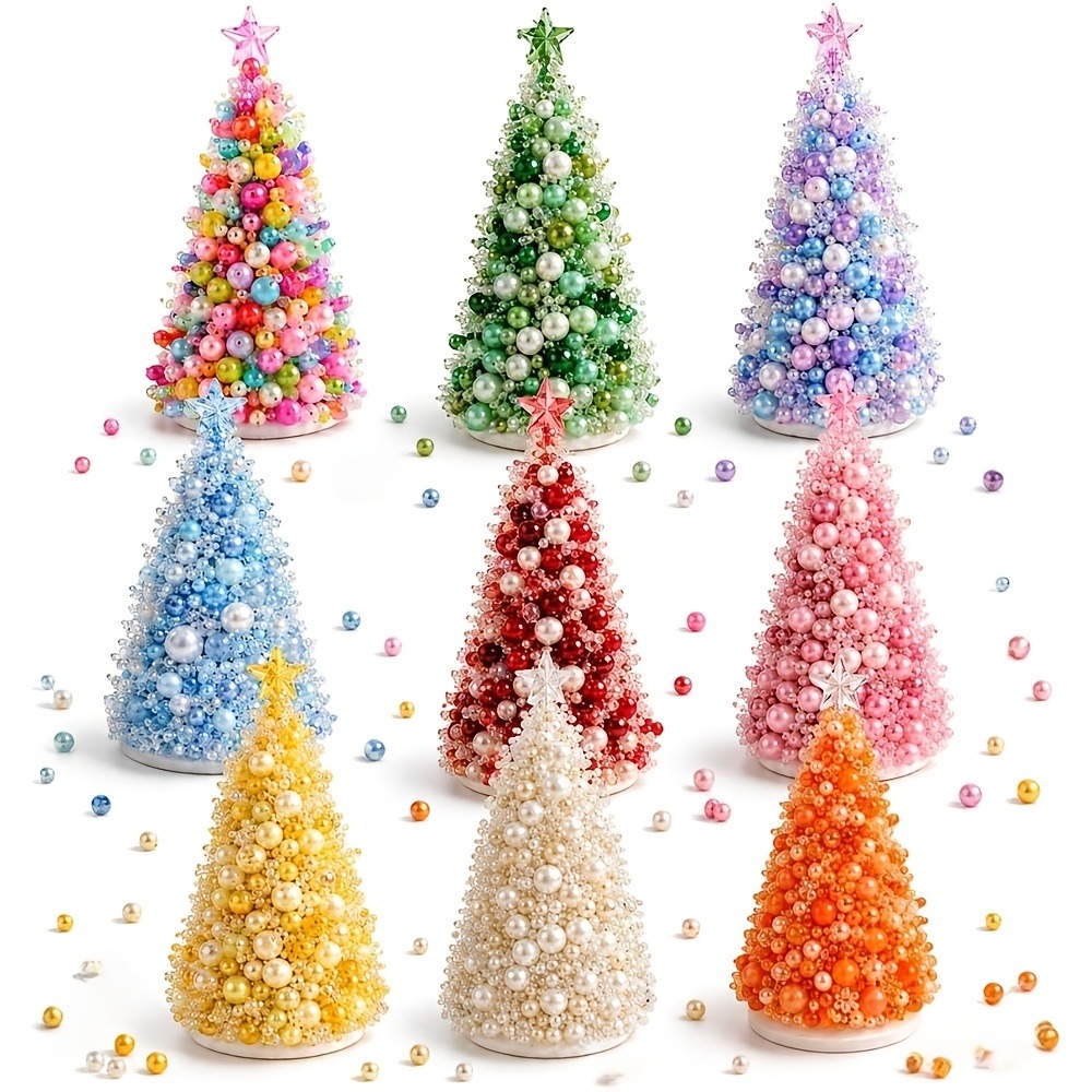 DIY Beaded Christmas Tree Kit, - Art Craft Christmas Tree ulasan dan harga