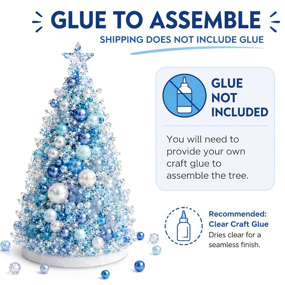 DIY Beaded Christmas Tree Kit, - Art Craft Christmas Tree ulasan dan harga