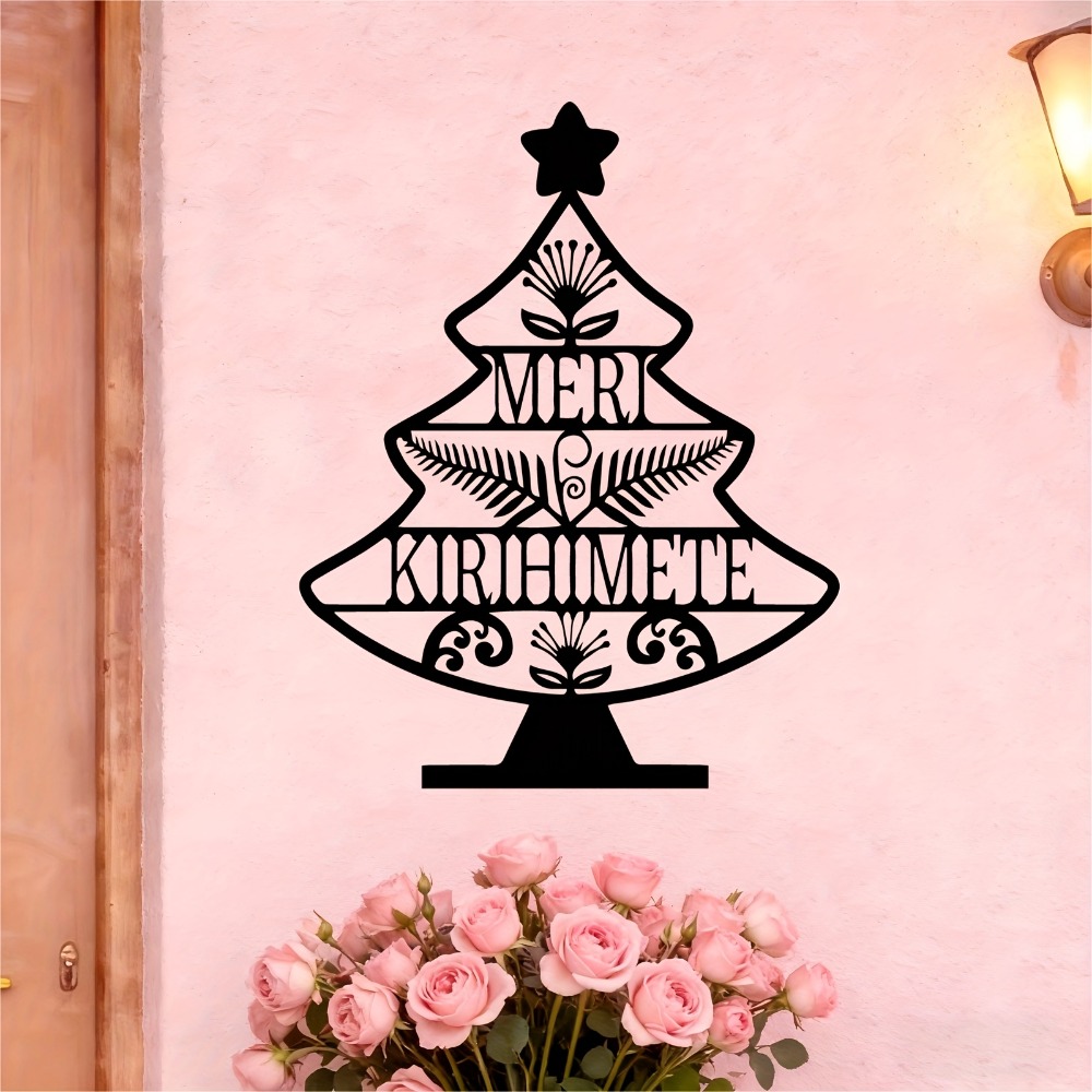 CIFBUY Vintage Maori Style Met - Art Craft Christmas Tree ulasan dan harga