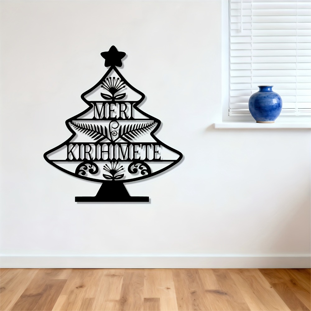 CIFBUY Vintage Maori Style Met - Art Craft Christmas Tree ulasan dan harga