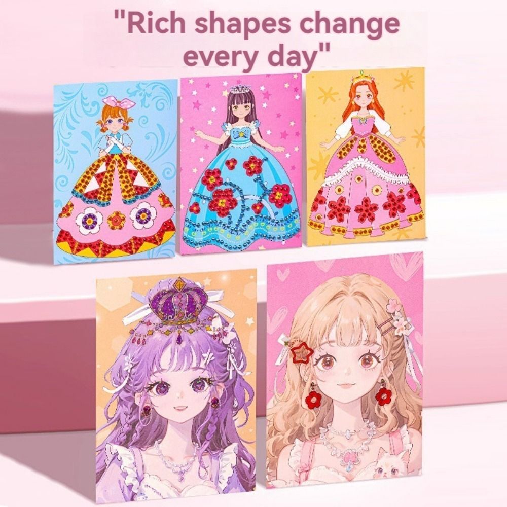 New 3 in 1 DIY Princess Makeup - Art Craft Book ulasan dan harga