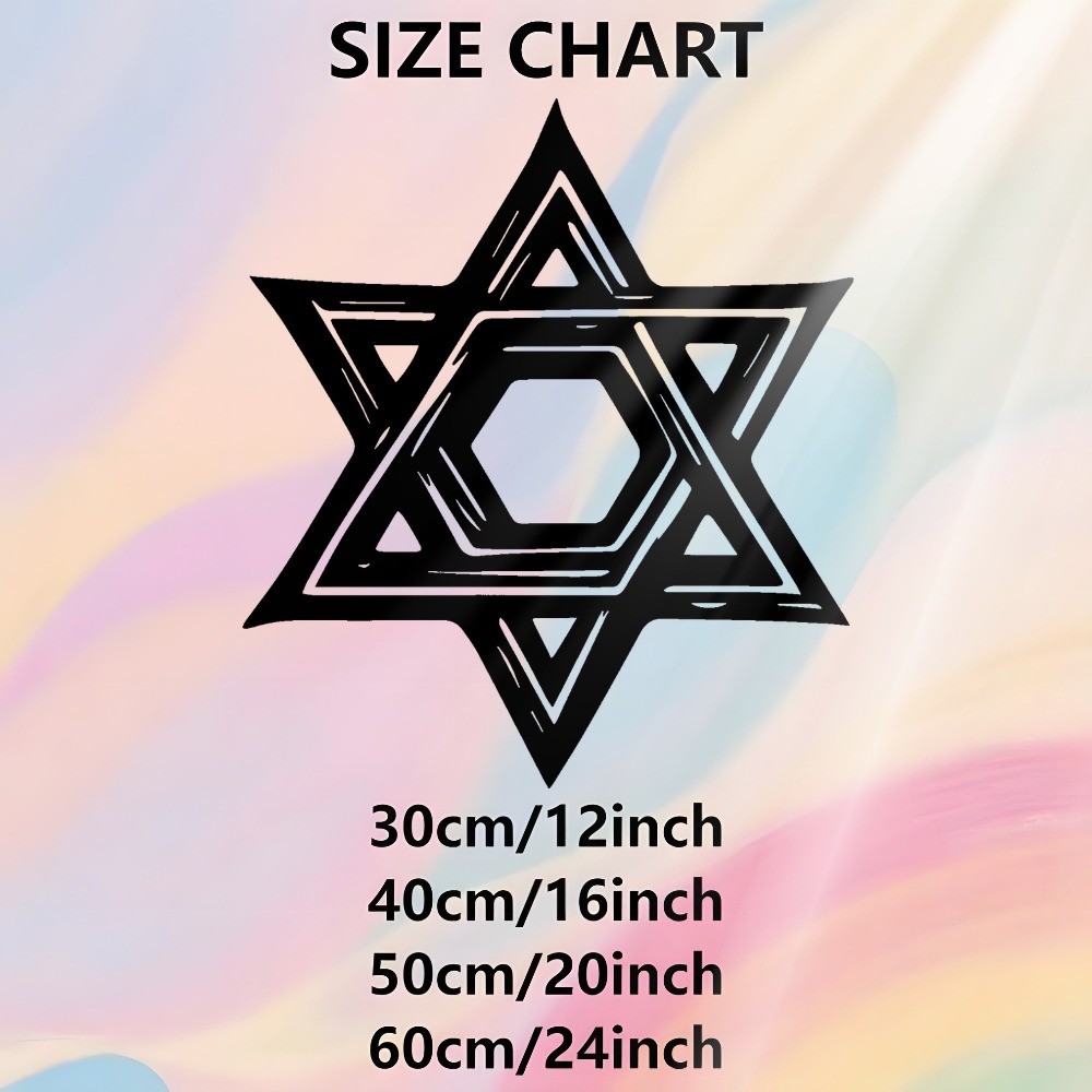 CIFBUY Iron Wall Art Star of D - Art & Craft Activities For Toddlers ulasan dan harga