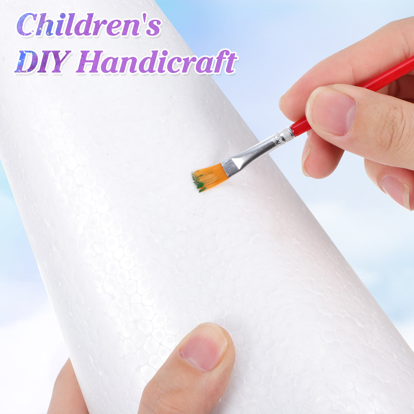 2Pcs Foam Craft Cones Christma - Art Craft Christmas Tree ulasan dan harga