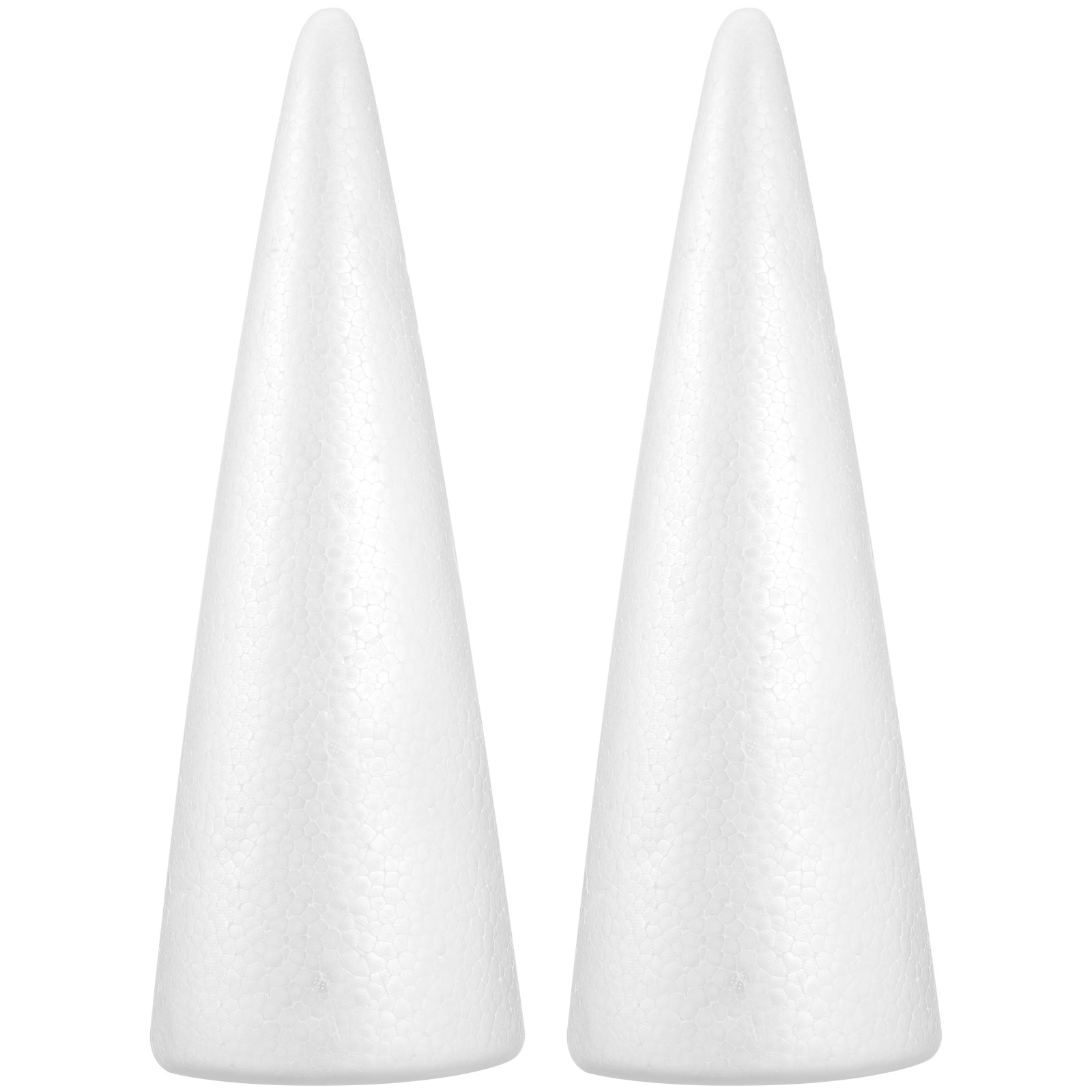 2Pcs Foam Craft Cones Christma - Art Craft Christmas Tree ulasan dan harga