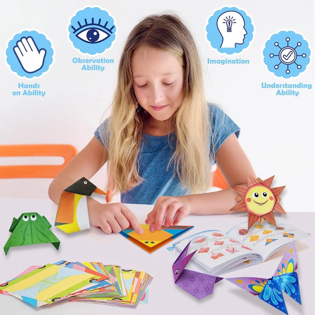 New Origami Kit 30 Sheets Orig - Art Craft Book ulasan dan harga