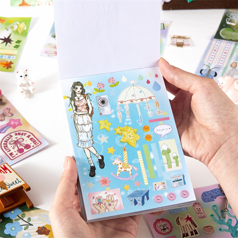 TIANZI 24 Sheets Cartoon Home  - Art Craft Book ulasan dan harga
