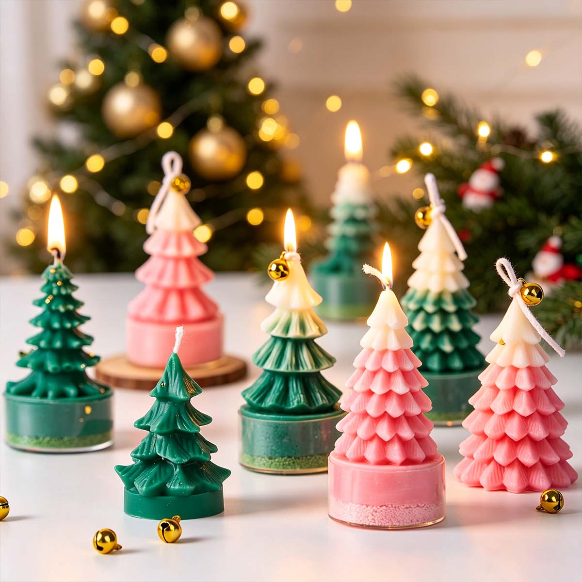 3D Christmas Tree Silicone Can - Art Craft Christmas Tree ulasan dan harga